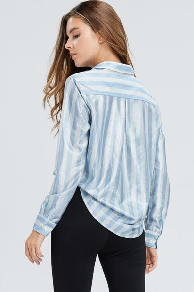 Metallic dream blouse - Rude Society